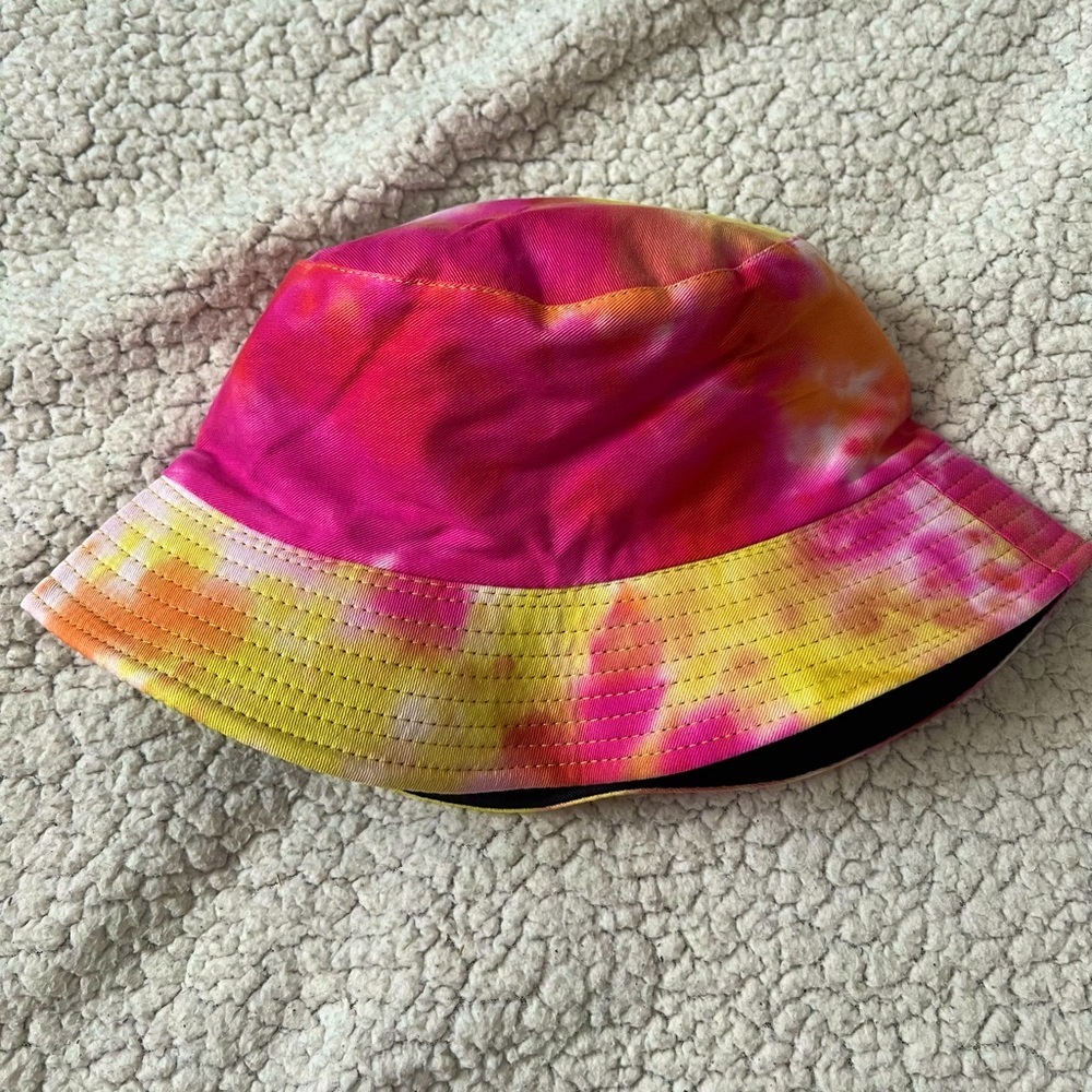 Sunset Tie Dye Bucket Hat - Small Fit